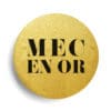 Mec or badge métallisé or